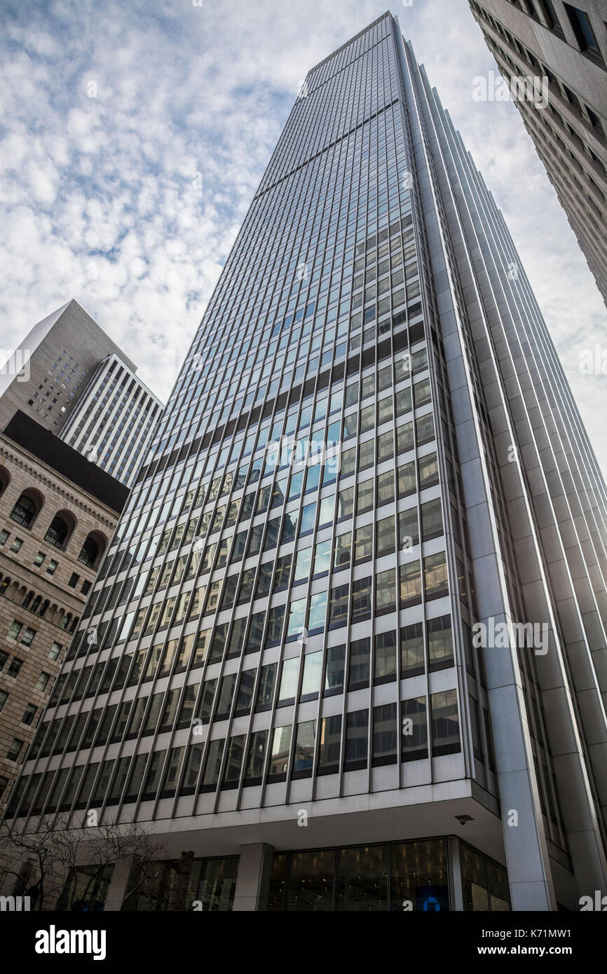 One Chase Manhattan Plaza at 28 Liberty Street in Manhattan, New York