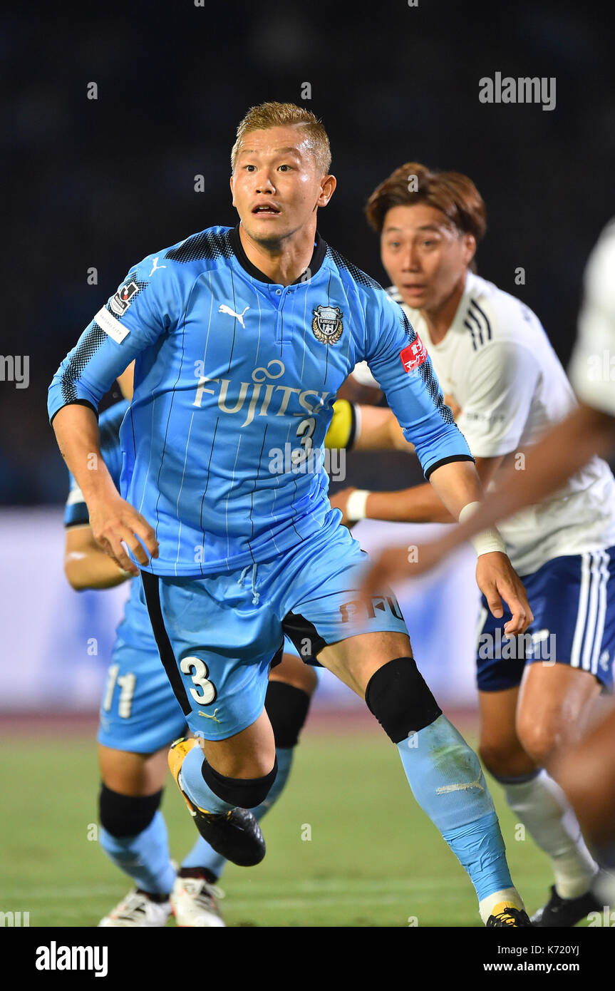 Kanagawa, Japan. 9th Sep, 2017. Takahiro Ogihara (F Marinos