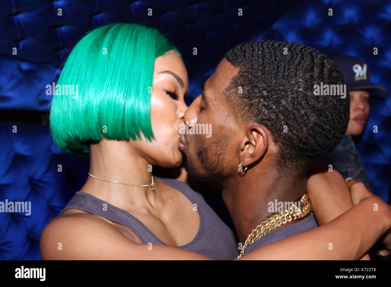 New York, NY, USA. 13th Sep, 2017. Teyana Taylor and Iman Shumpert at Galore and Juicy Couture's NYFW Ball at Public Arts in New York City on September 13, 2017. Credit: Walik Goshorn/Media Punch/Alamy Live News Stock Photo
