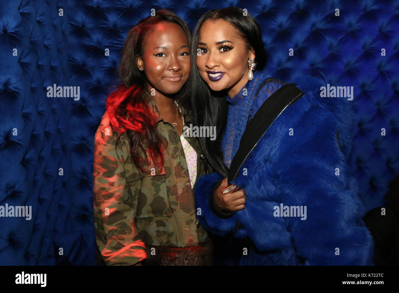 New York, NY, USA. 13th Sep, 2017. Donshea Hopkins and Tammy Rivera at Galore and Juicy Couture's NYFW Ball at Public Arts in New York City on September 13, 2017. Credit: Walik Goshorn/Media Punch/Alamy Live News Stock Photo