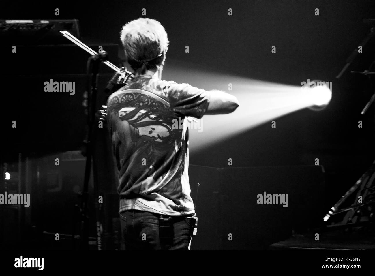 David ragsdale progressive rock band Black and White Stock Photos