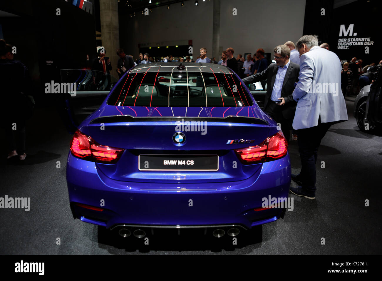 Frankfurt Germany 14th September 17 The German Car Manufacturer Stock Photo Alamy