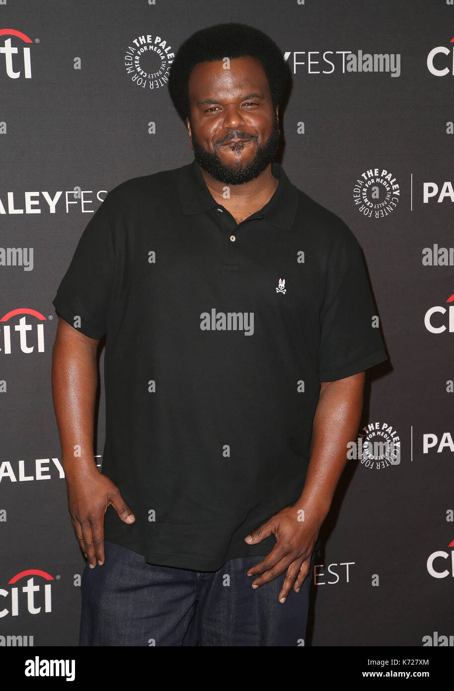 Beverly Hills, California, USA. 13th Sep, 2017. 13 September 2017 - Beverly Hills, California - Craig Robinson. 2017 PaleyFest Fall TV Preview of ''Ghosted'' held at The Paley Center for Media in Beverly Hills. Photo Credit: F. Sadou/AdMedia Credit: F. Sadou/AdMedia/ZUMA Wire/Alamy Live News Stock Photo