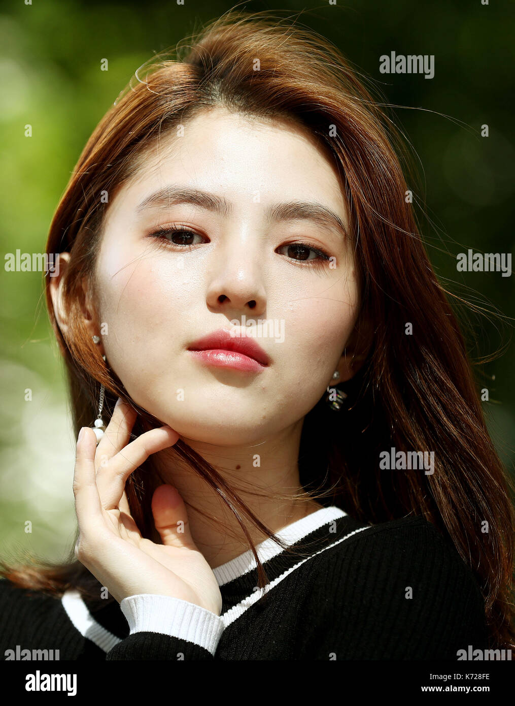 Han So Hee - S Korean Actress Han So Hee South Korean Actress Han So Hee Who Stars In The Drama Into The New World Poses For A Photo Before An Interview Seoul On Sept 14 2017 The - 한소희 ›› han so hee › хан со хи.