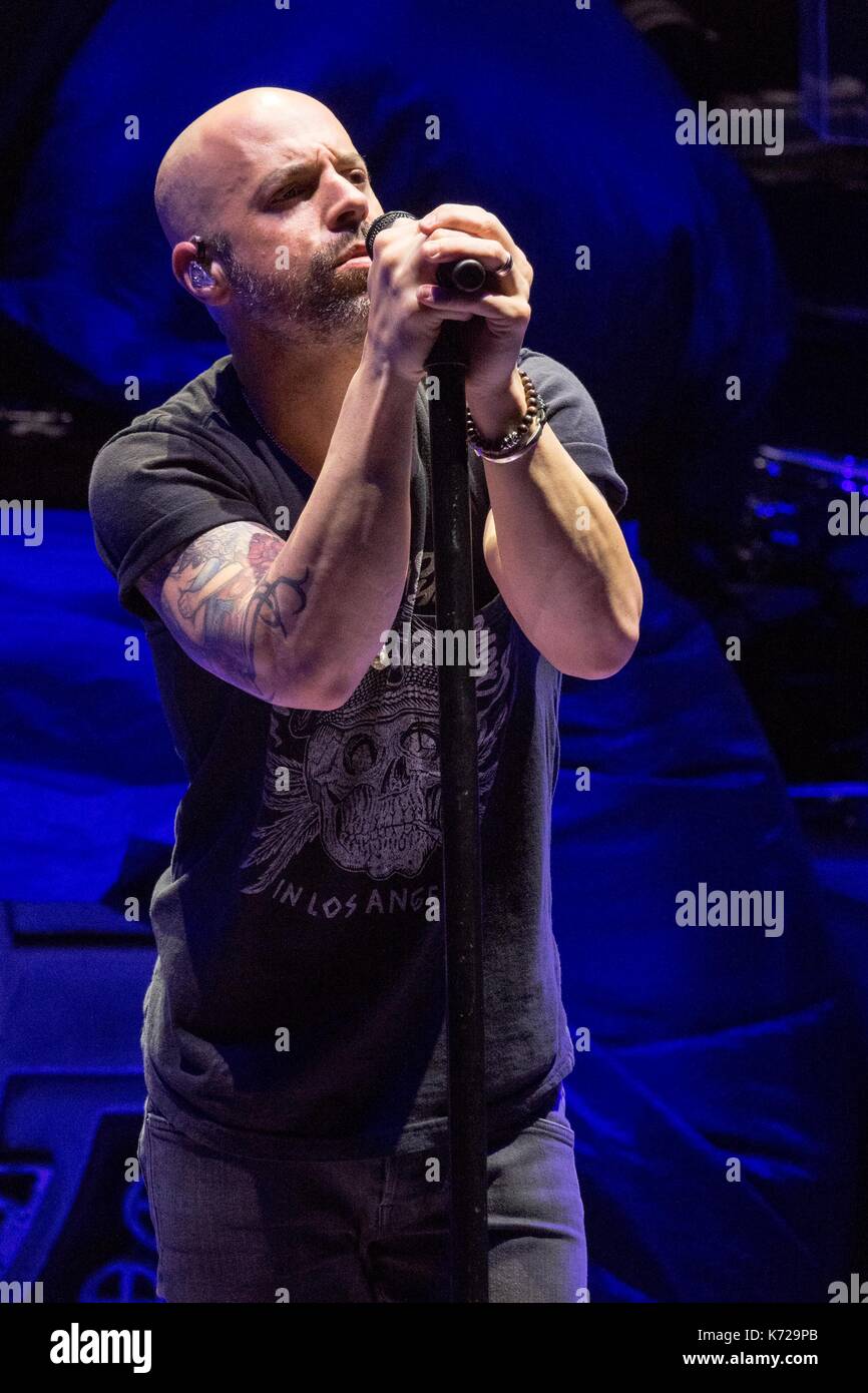 Morrison, Colorado, USA. 12th Sep, 2017. of Daughtry at Red Rocks Amphitheater in Morrison, Colorado Credit: Daniel DeSlover/ZUMA Wire/Alamy Live News Stock Photo