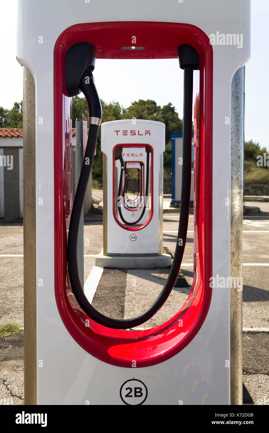 Charging station for electric cars Stock Photo Alamy