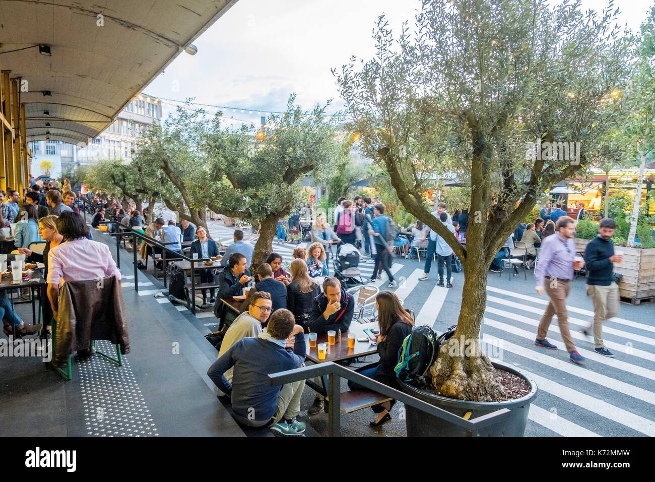 France, Paris, Ground Control Paris, the famous bar ephemeral free