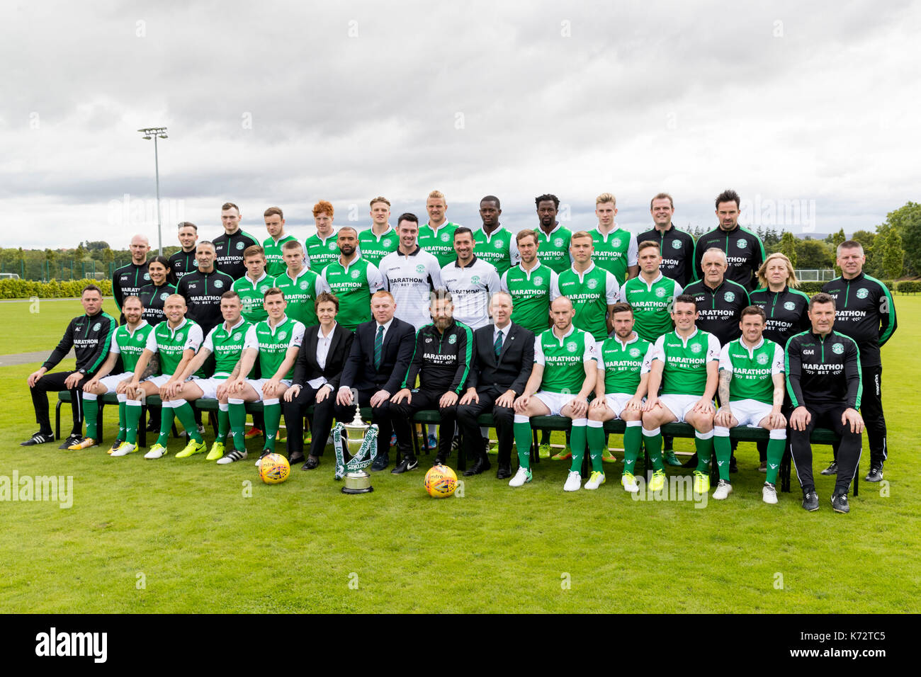 Hibernian team hires stock photography and images Alamy
