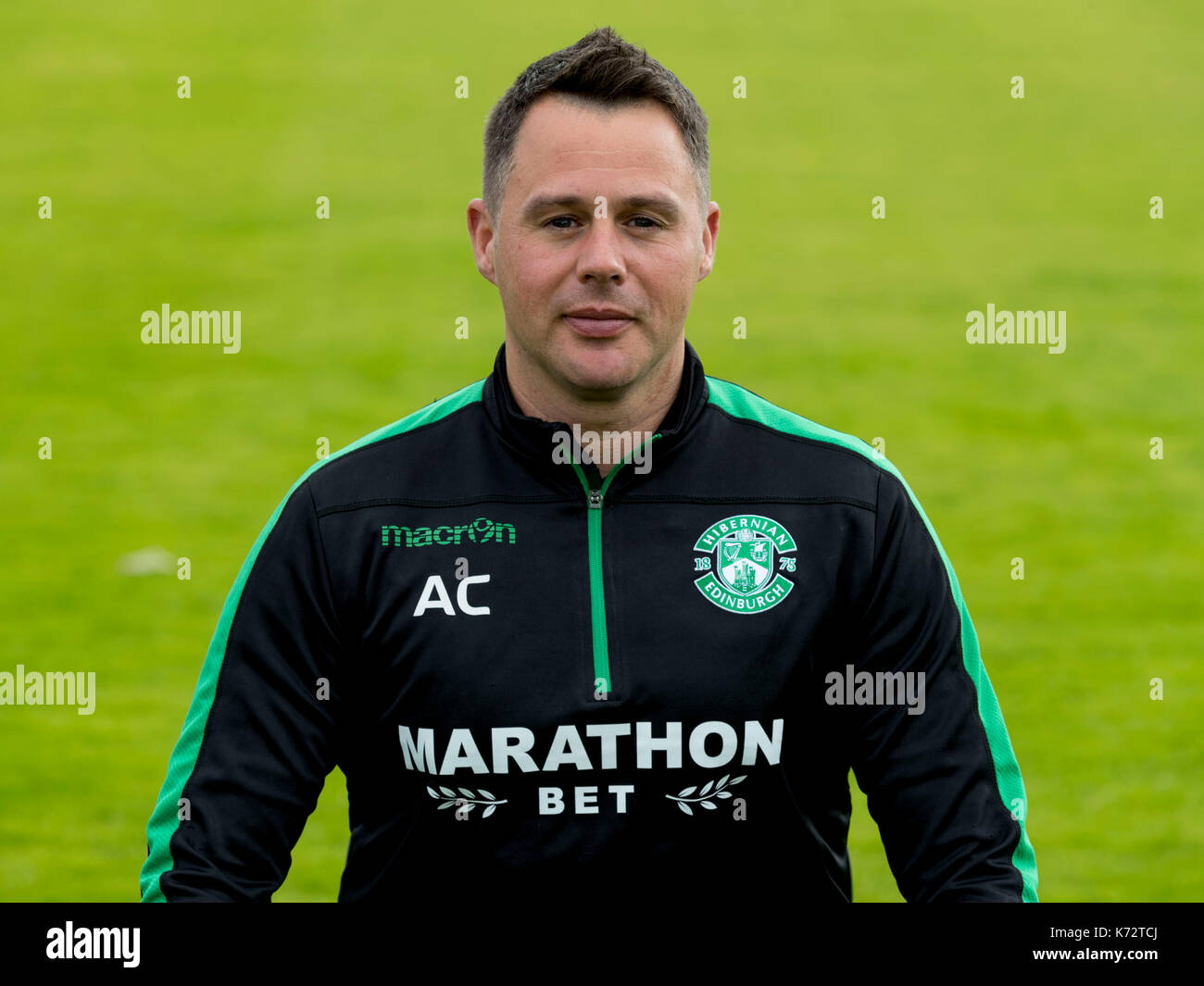 Alan Combe, Hibernian Stock Photo Alamy