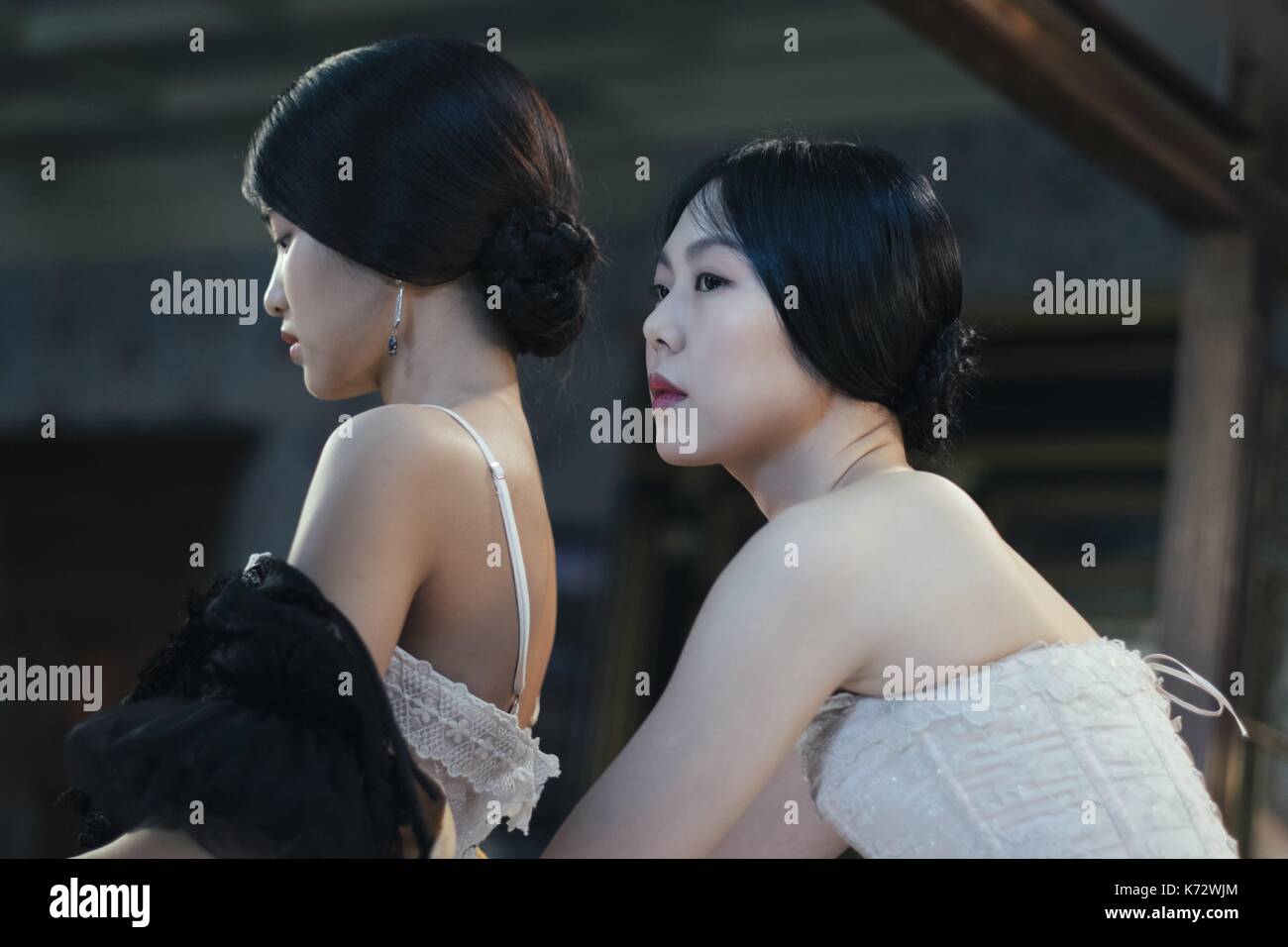 The Handmaiden  Ah-ga-ssi  Year : 2016 South Korea  Director : Chan-wook Park  Min-hee Kim, Kim Tae-ri     Photo: Jae-Hyeok Lee.  It is forbidden to reproduce the photograph out of context of the promotion of the film. It must be credited to the Film Company and/or the photographer assigned by or authorized by/allowed on the set by the Film Company. Restricted to Editorial Use. Photo12 does not grant publicity rights of the persons represented. Stock Photo