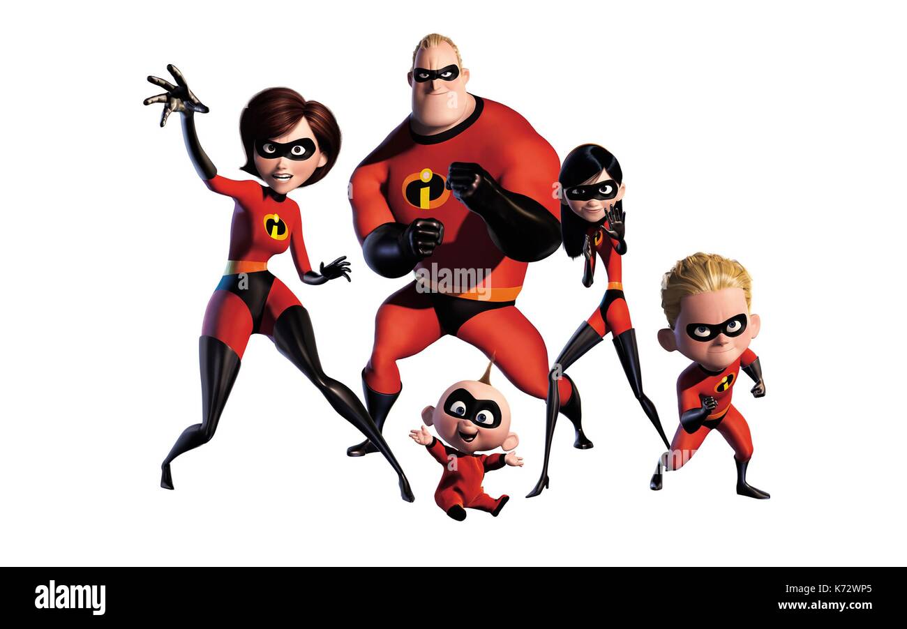 The Incredibles  Year 2004 USA  Director : Brad Bird  Animation    .  It is forbidden to reproduce the photograph out of context of the promotion of the film. It must be credited to the Film Company and/or the photographer assigned by or authorized by/allowed on the set by the Film Company. Restricted to Editorial Use. Photo12 does not grant publicity rights of the persons represented. Stock Photo