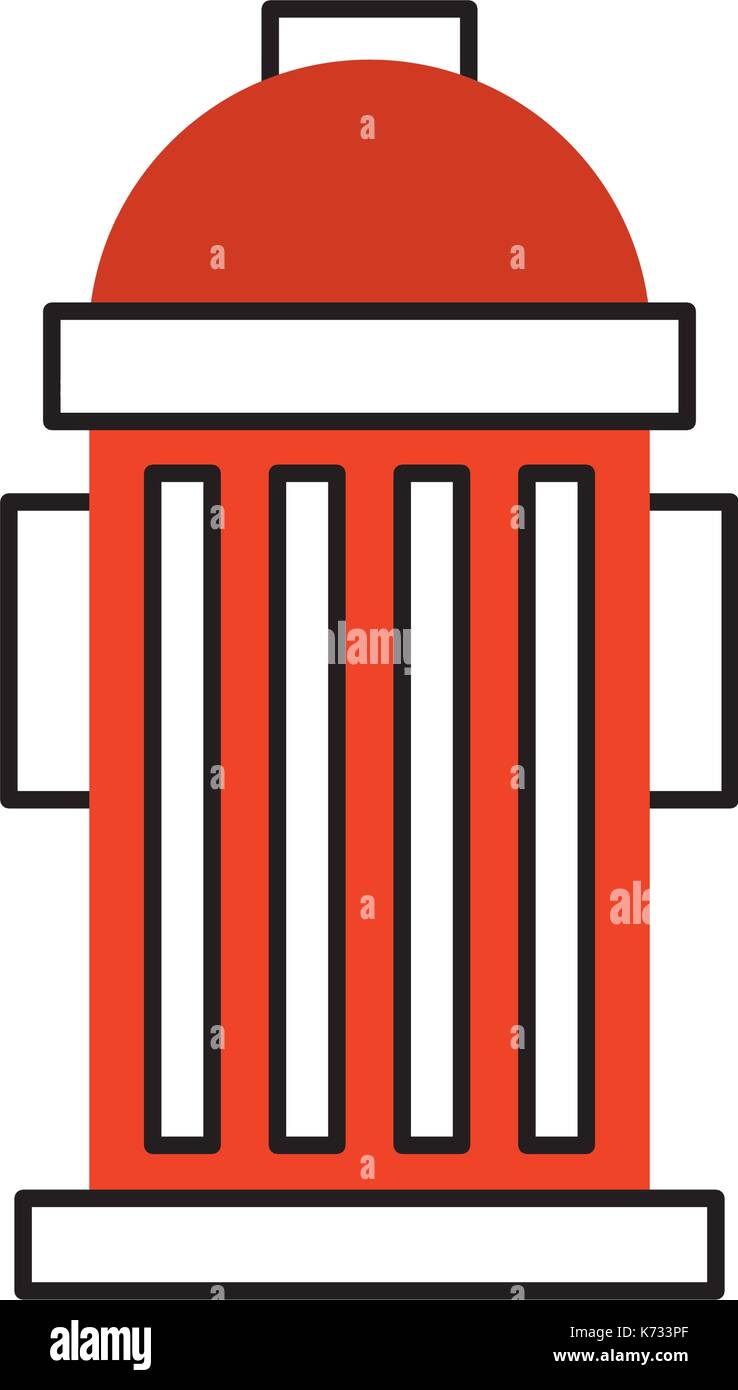 fire hydrant on the street emergency equipment Stock Vector Image & Art ...