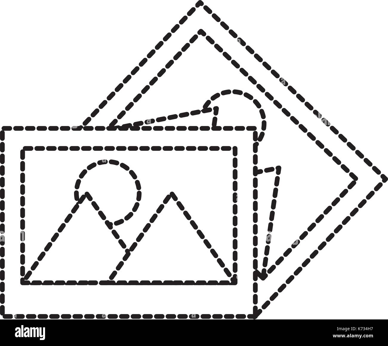 picture gallery album digital app Stock Vector Image & Art - Alamy