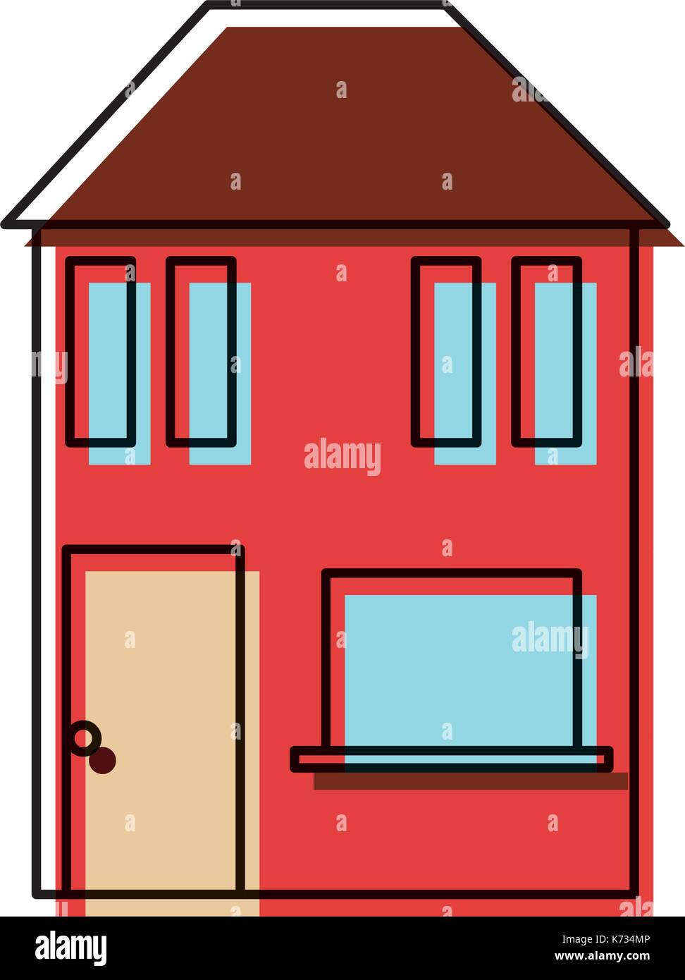 house icon image Stock Vector Image & Art - Alamy