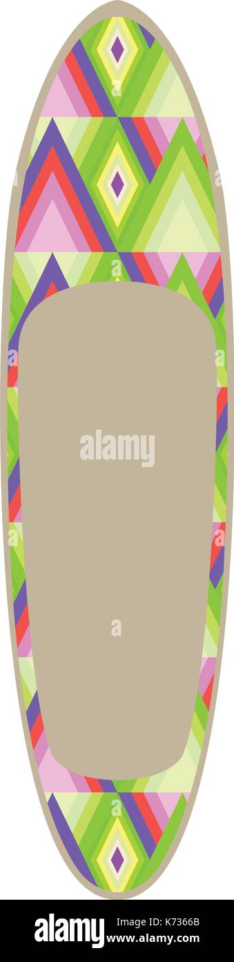 Isolated surfboard illustration Stock Vector Image & Art - Alamy
