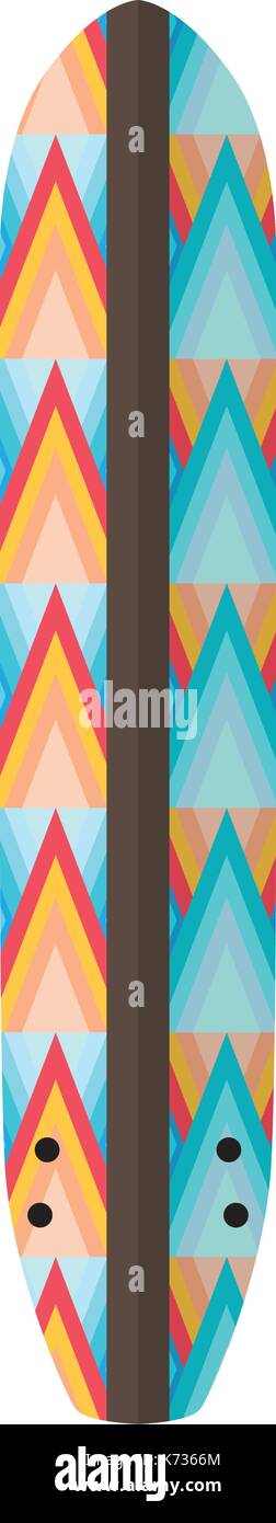 Isolated surfboard illustration Stock Vector Image & Art - Alamy