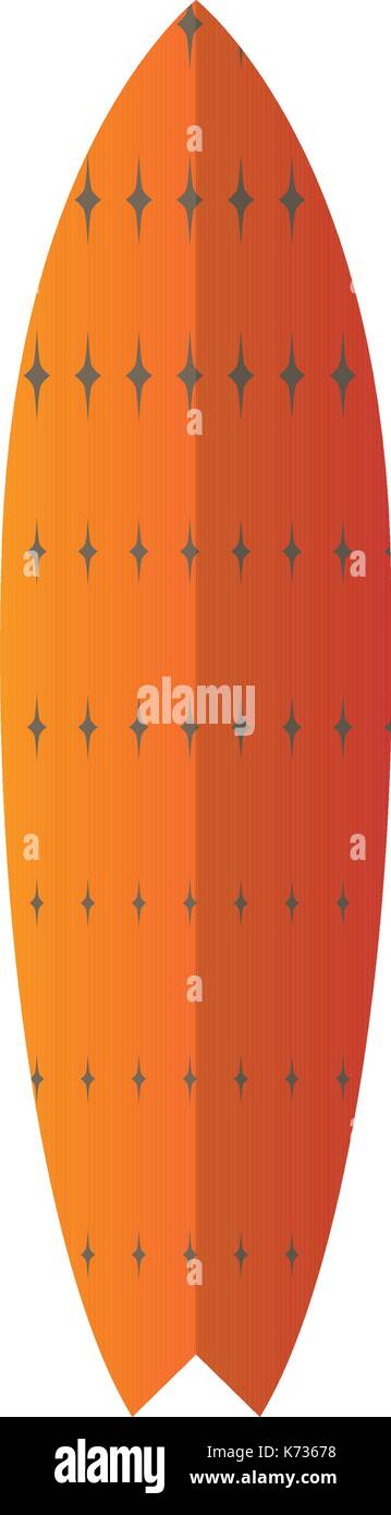 Isolated surfboard illustration Stock Vector Image & Art - Alamy