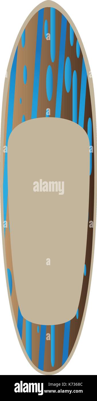 Isolated surfboard illustration Stock Vector Image & Art - Alamy