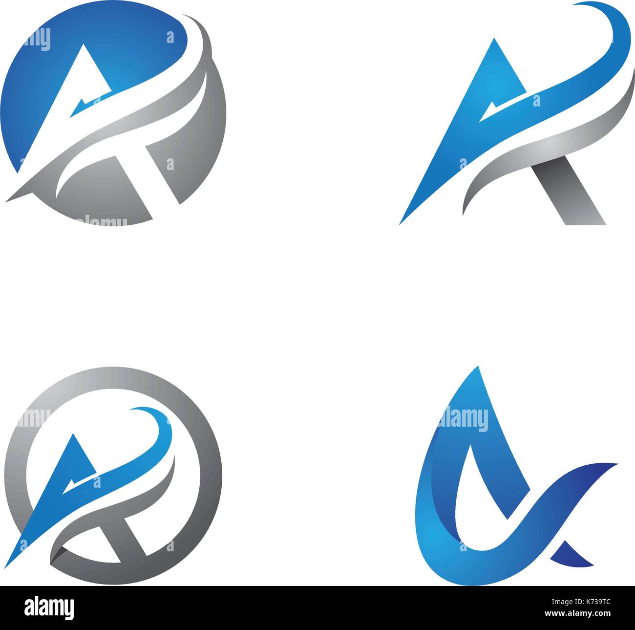 A Letter vector illustration icon Logo Template design Stock Vector ...