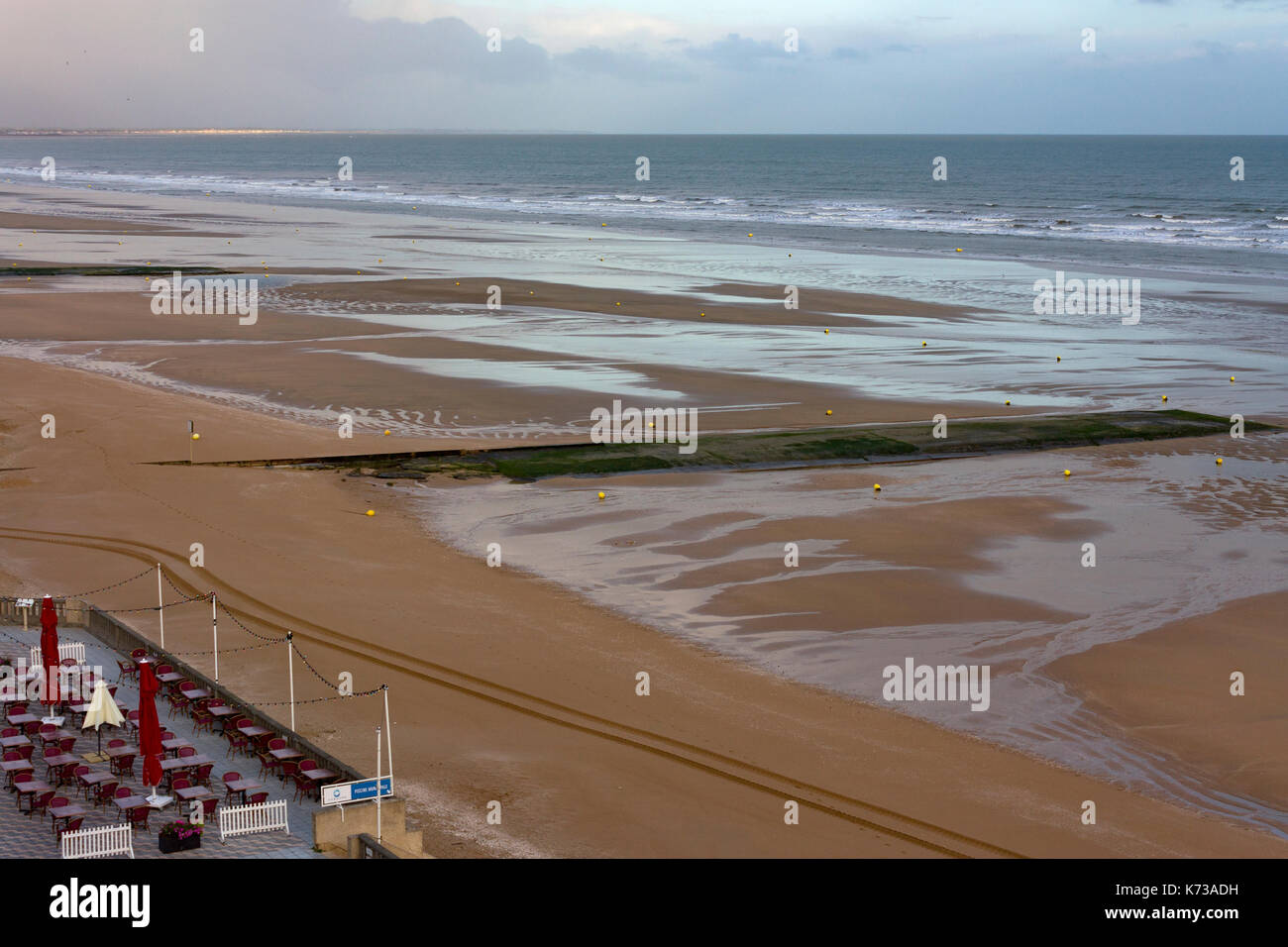 The seafront of Cabourg, Normandy, France Stock Photo Alamy