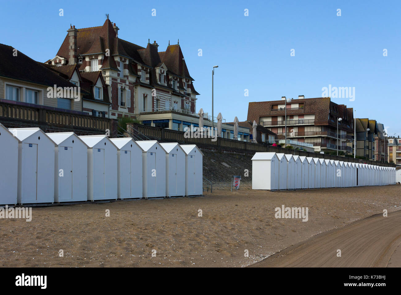 The seafront of Cabourg, Normandy, France Stock Photo Alamy
