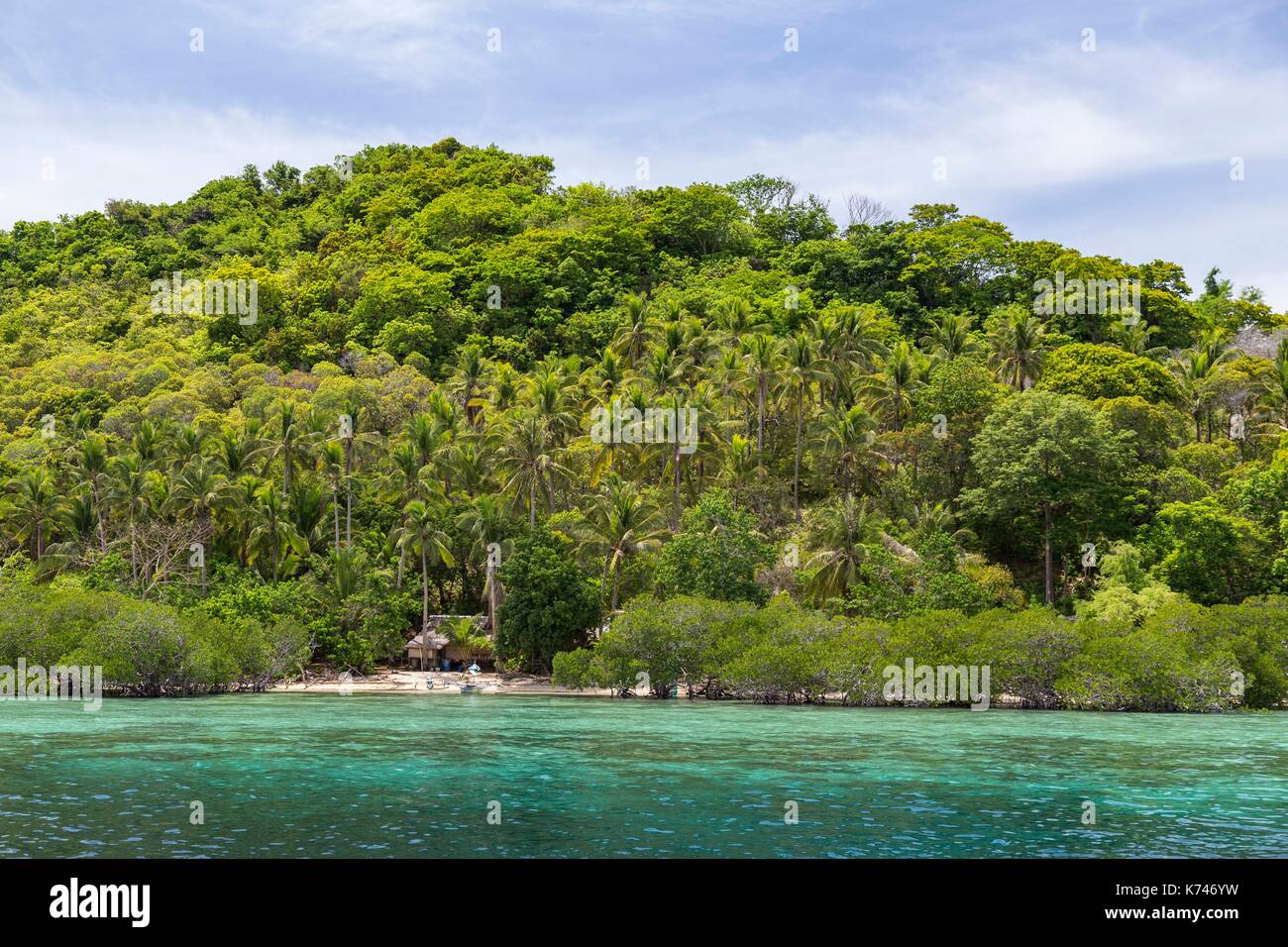 Philippines, Palawan, Taytay Bay, Biton Island Stock Photo - Alamy