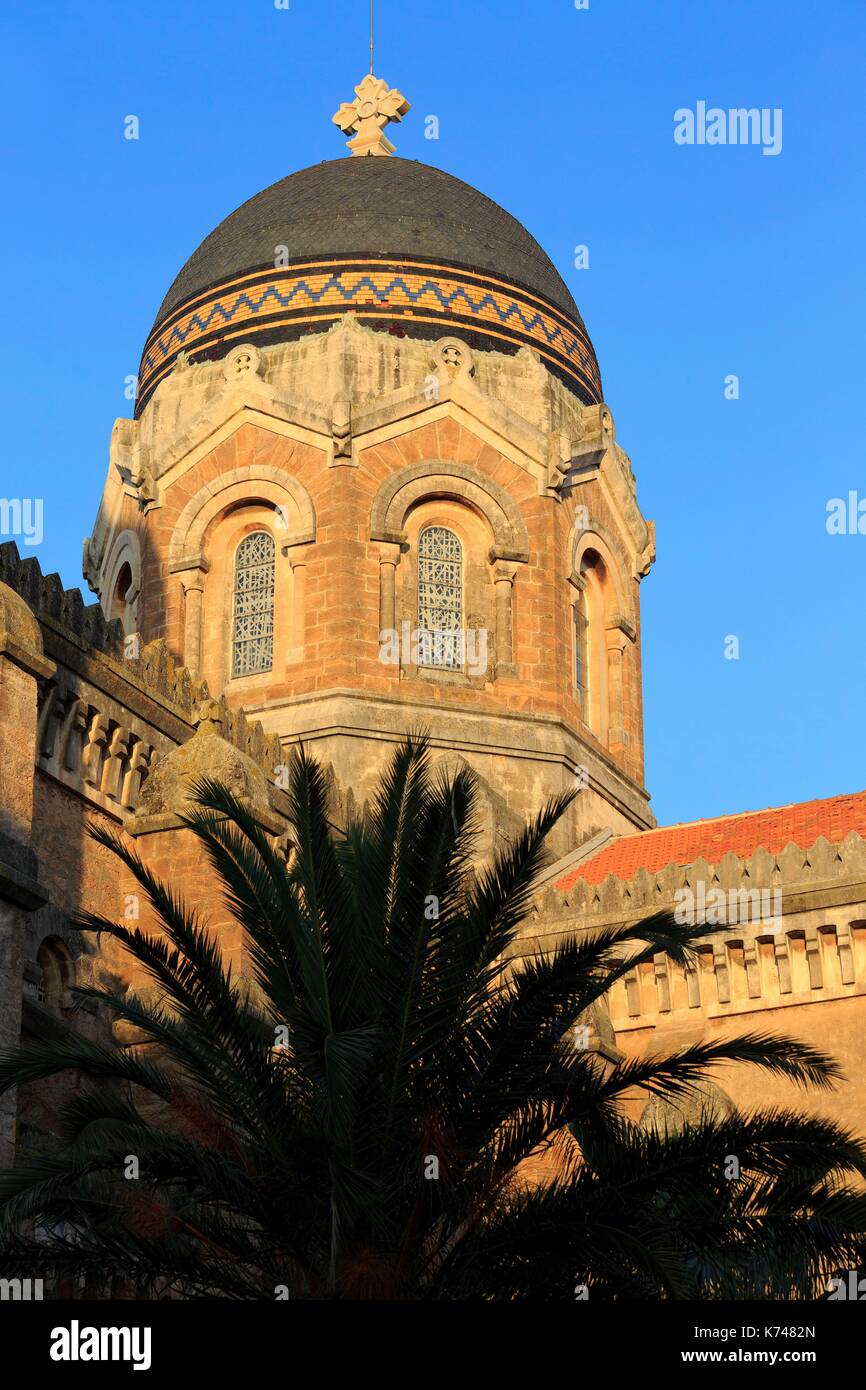 France, Var, Saint Raphael, Basilica of Our Lady of Victory (XIXth) Stock Photo
