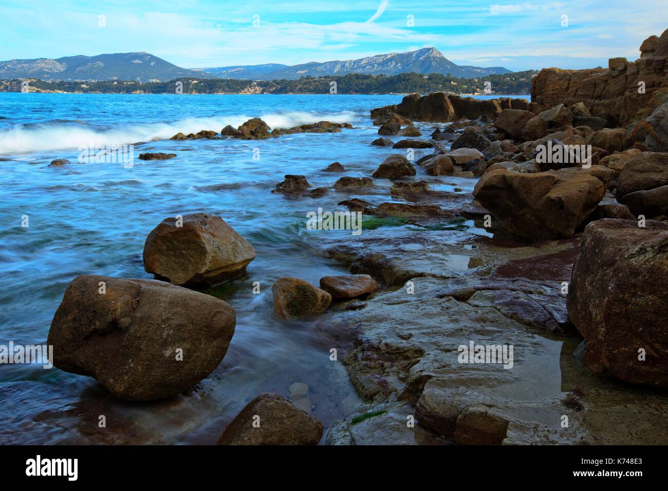 France, Var, Le Pradet Stock Photo Alamy