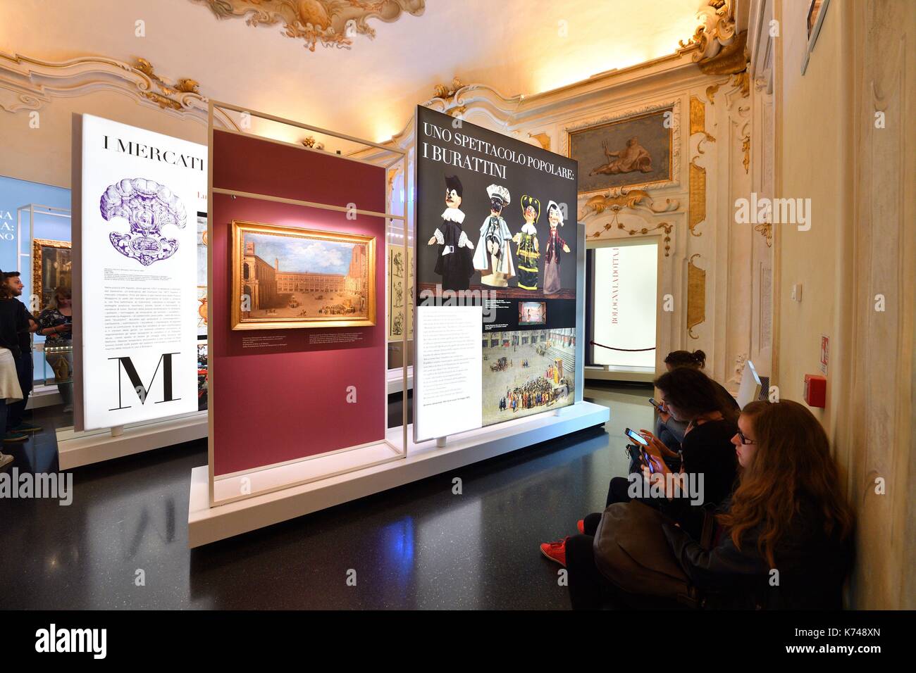 Italy, Emilia Romagna, Bologna, Palazzo Pepoli, Bologna History Museum