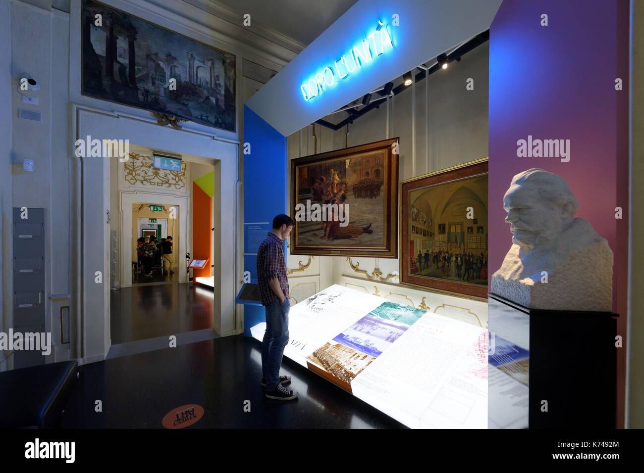 Italy, Emilia Romagna, Bologna, Palazzo Pepoli, Bologna History Museum