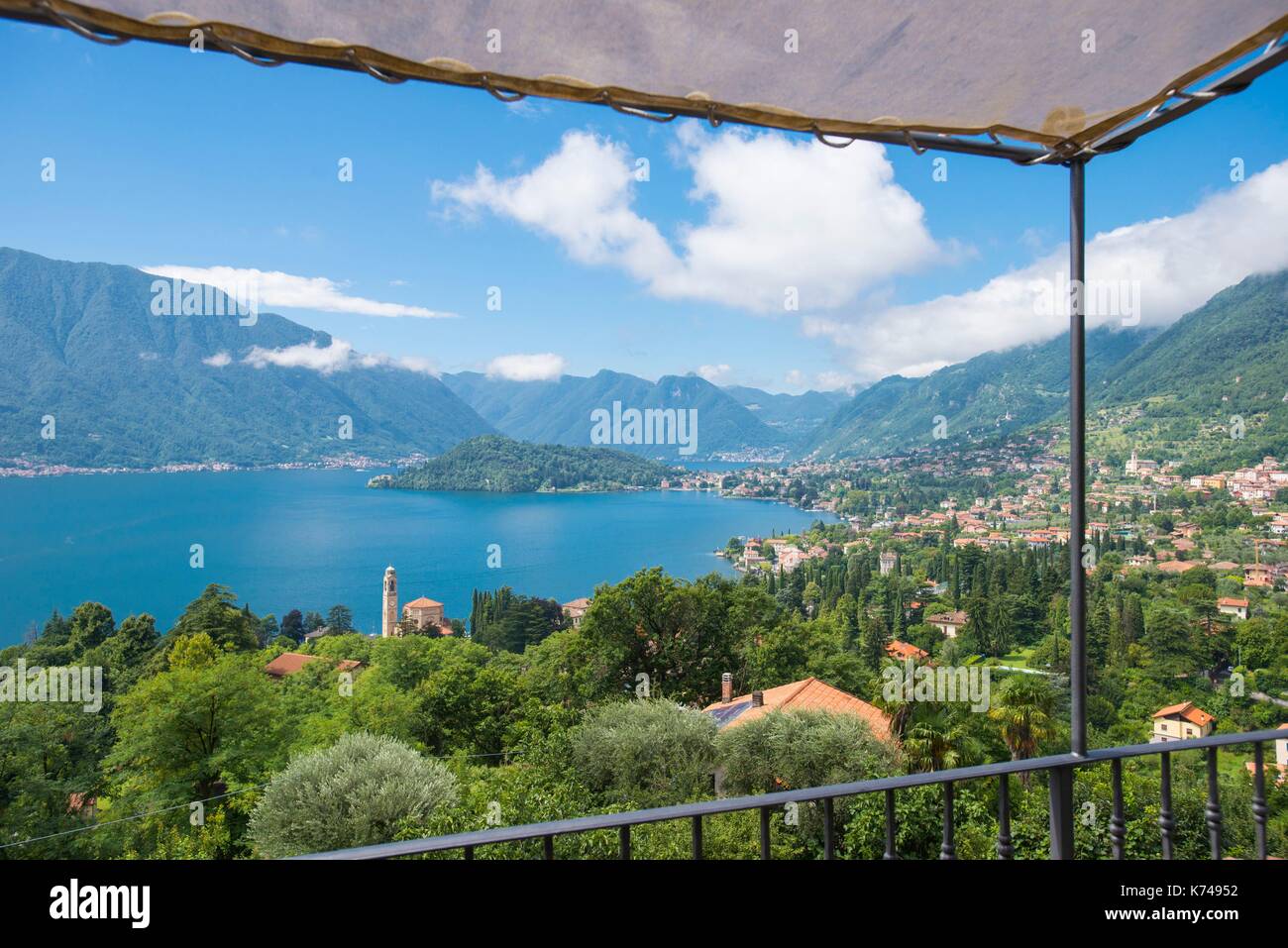 Italy Lombardia Como Province Tremezzo On The Shores Of Lake Como Stock Photo Alamy