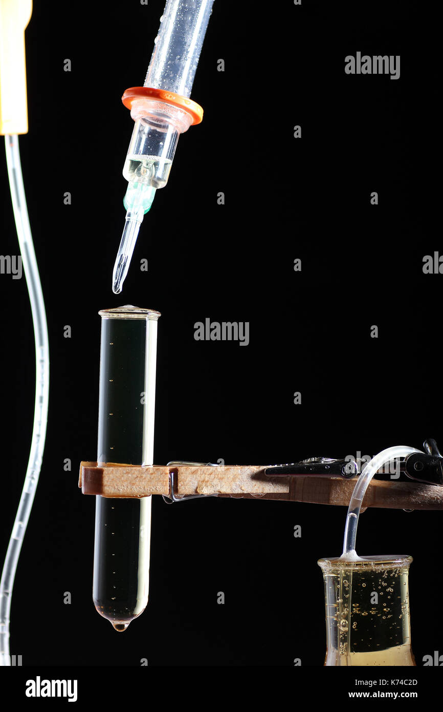 Reagenzglas, Test tube, Stock Photo