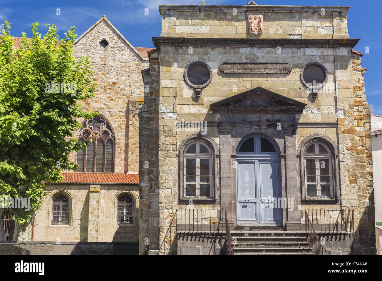 France, Puy-de-Dome, Billom, the old town, medieval quarter, the former ...