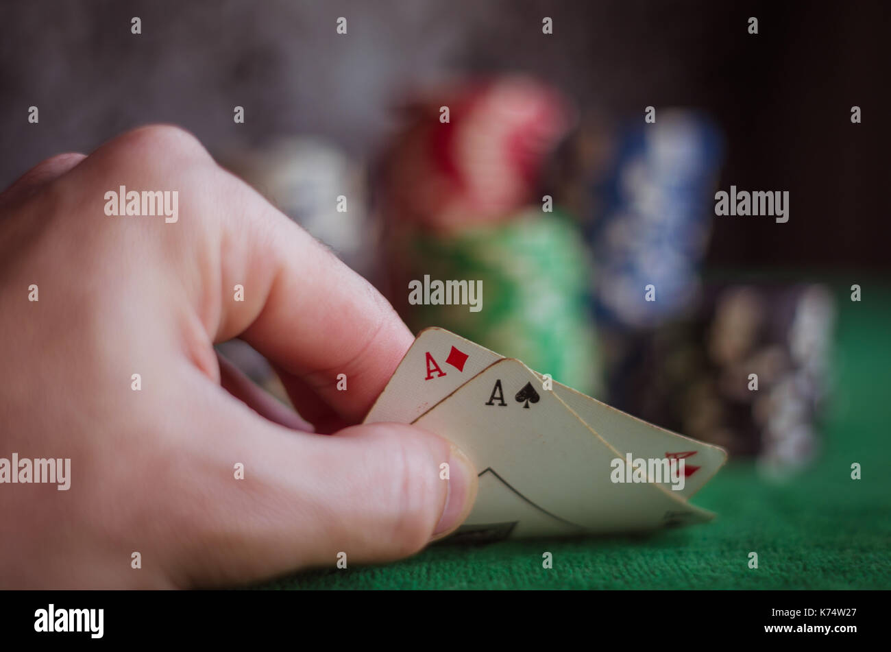 Texas Holdem Poker Stock Photos & Texas Holdem Poker Stock Images Alamy