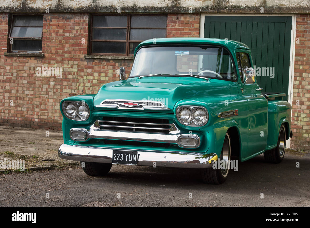 1959 Chevrolet pick up truck. UK Stock Photo