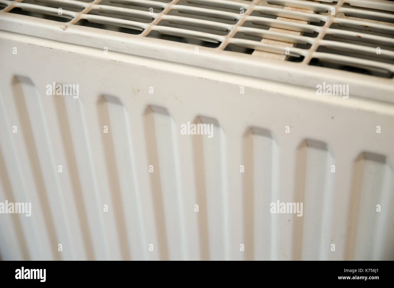 Central heating radiator Stock Photo