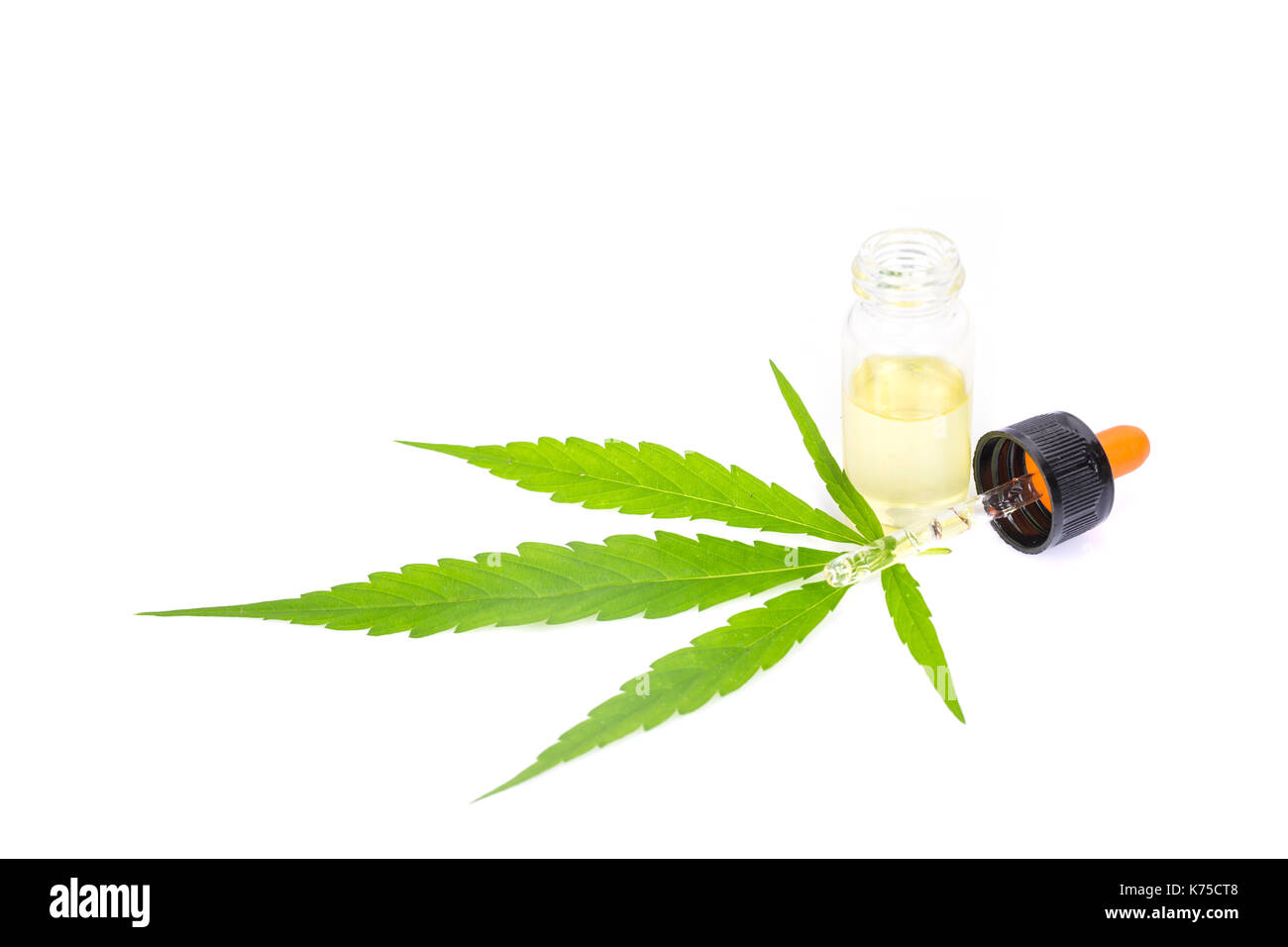 Cannabis CBD oil hemp products Stock Photo - Alamy