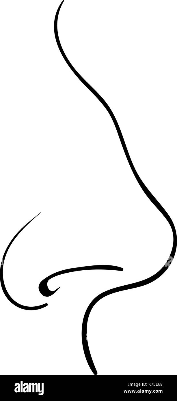 wallpapers Nose Vector Black And White https www alamy com cartoon nose vector symbol icon design beautiful illustration isolated image159316816 html