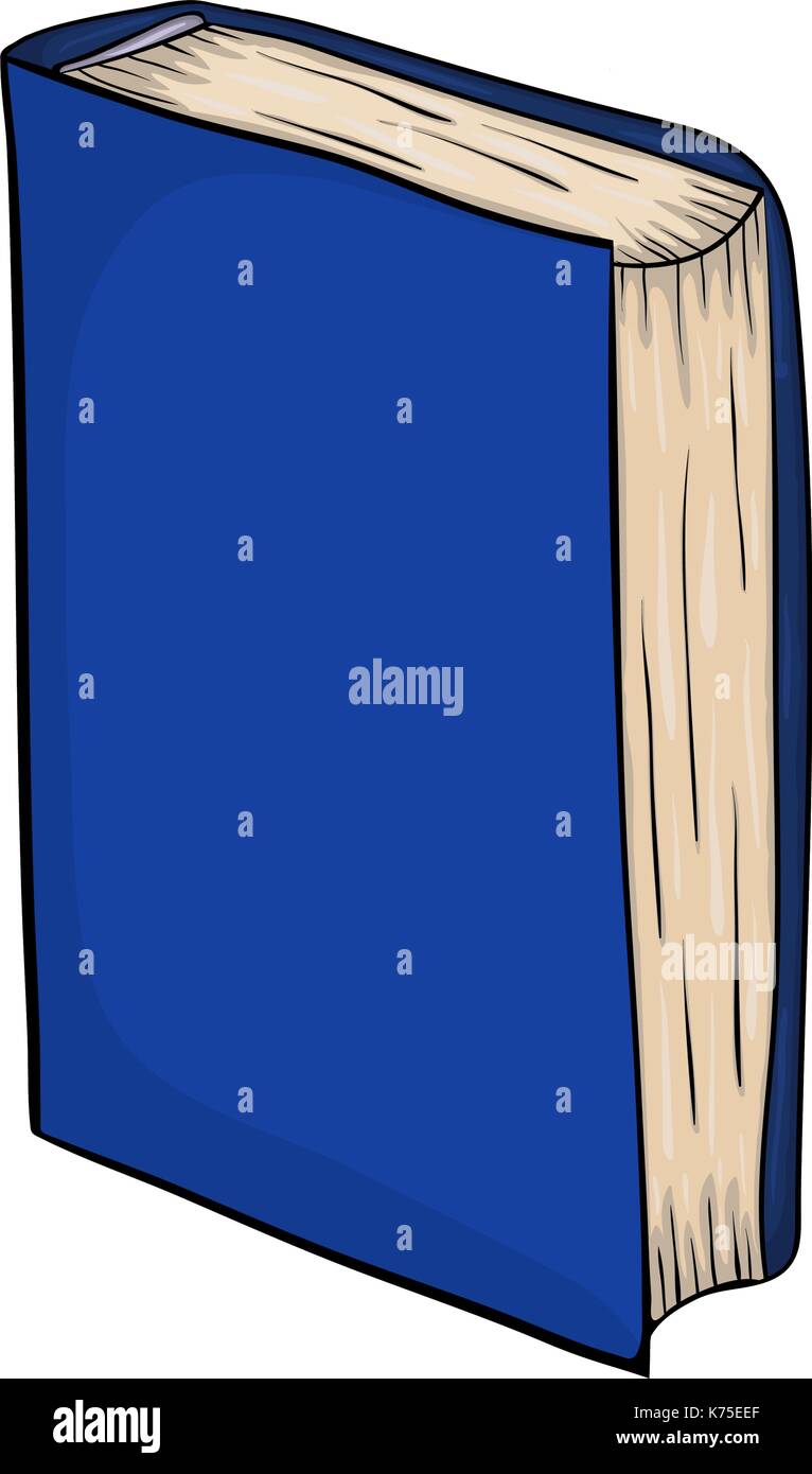 closed book standing cartoon vector symbol icon design. Beautiful illustration isolated on white