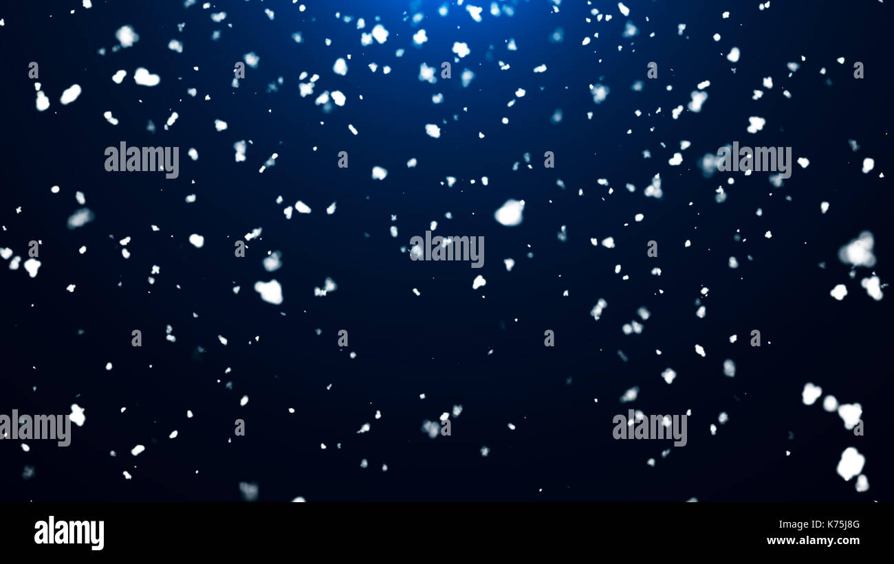 Abstract background with snow Stock Photo - Alamy