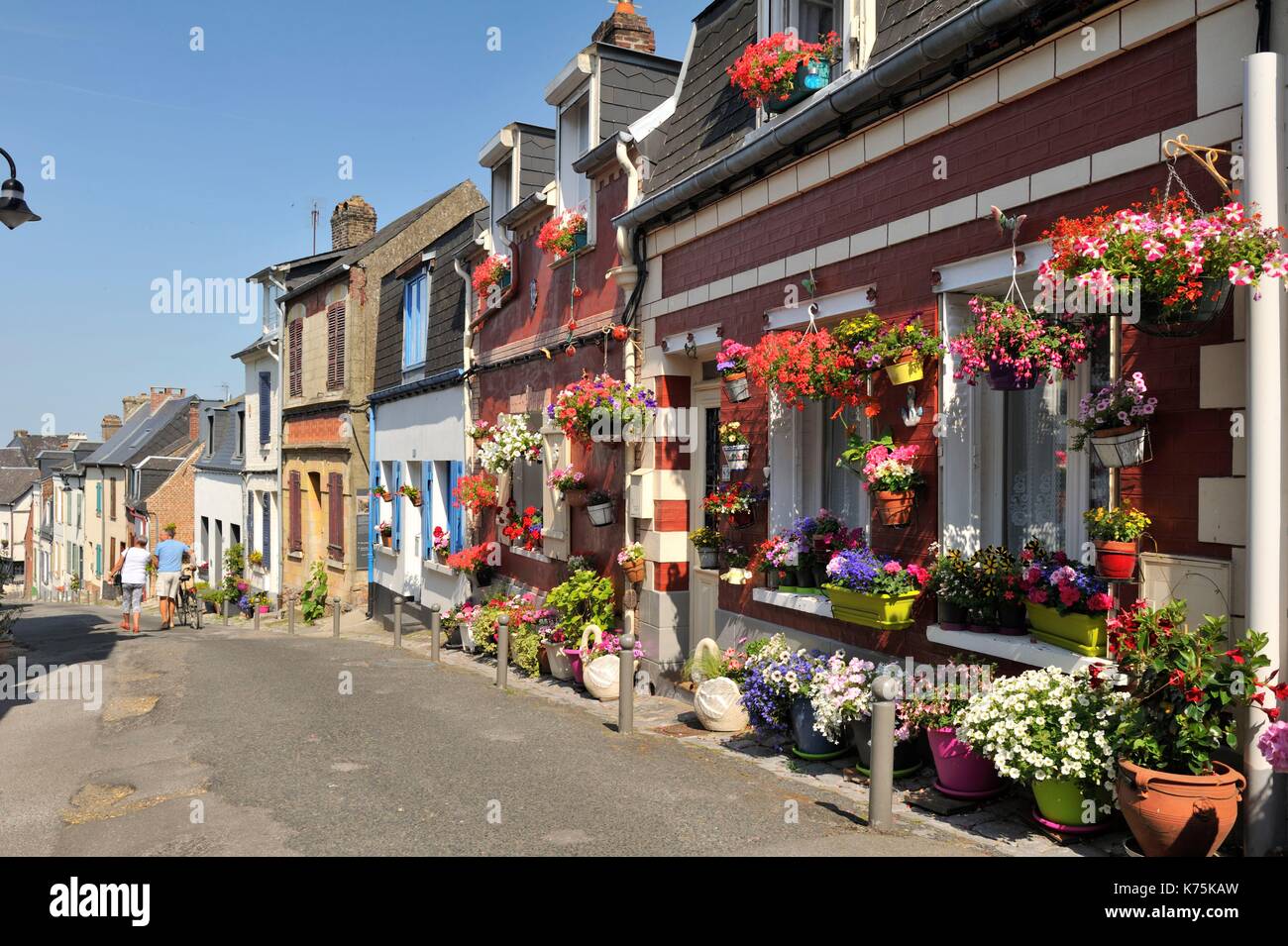 France, Somme, Saint-Valery-sur-Somme, Sailors and Fishermen's Section ...