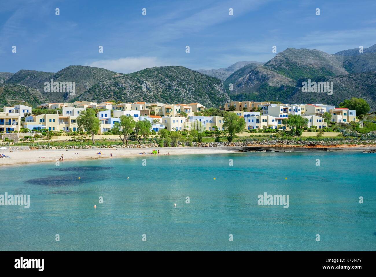 Greece, Eastern Crete, Lassithi district, Sissi, the 5 stars Kalimera Kriti  Hotel & Village Resort Stock Photo - Alamy