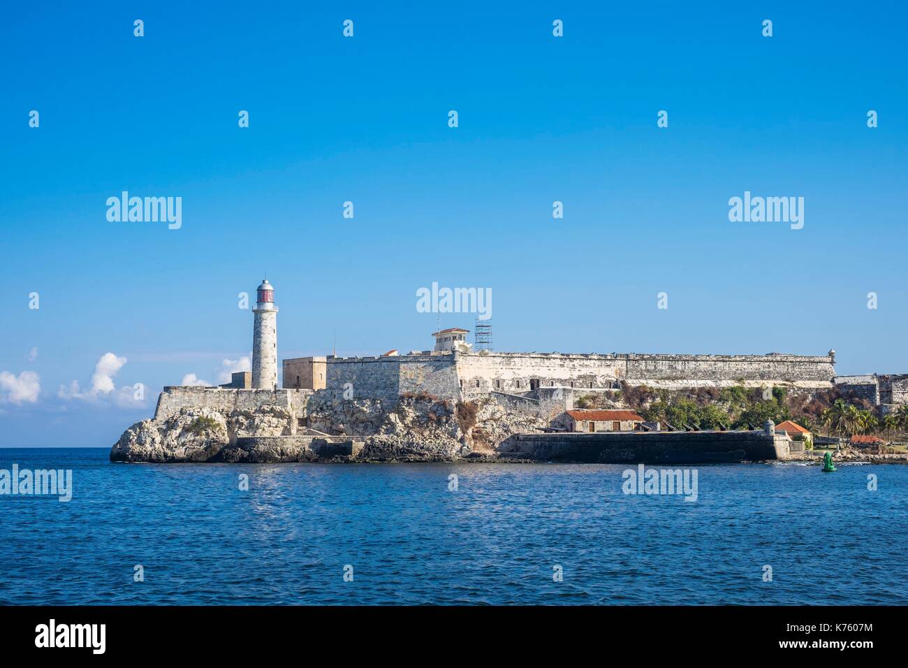 Cuba, Havana, the Morro-Cabana Military-Historical Site, Castillo de los  Tres Reyes Magos del Morro (a UNESCO Heritage Site Stock Photo - Alamy