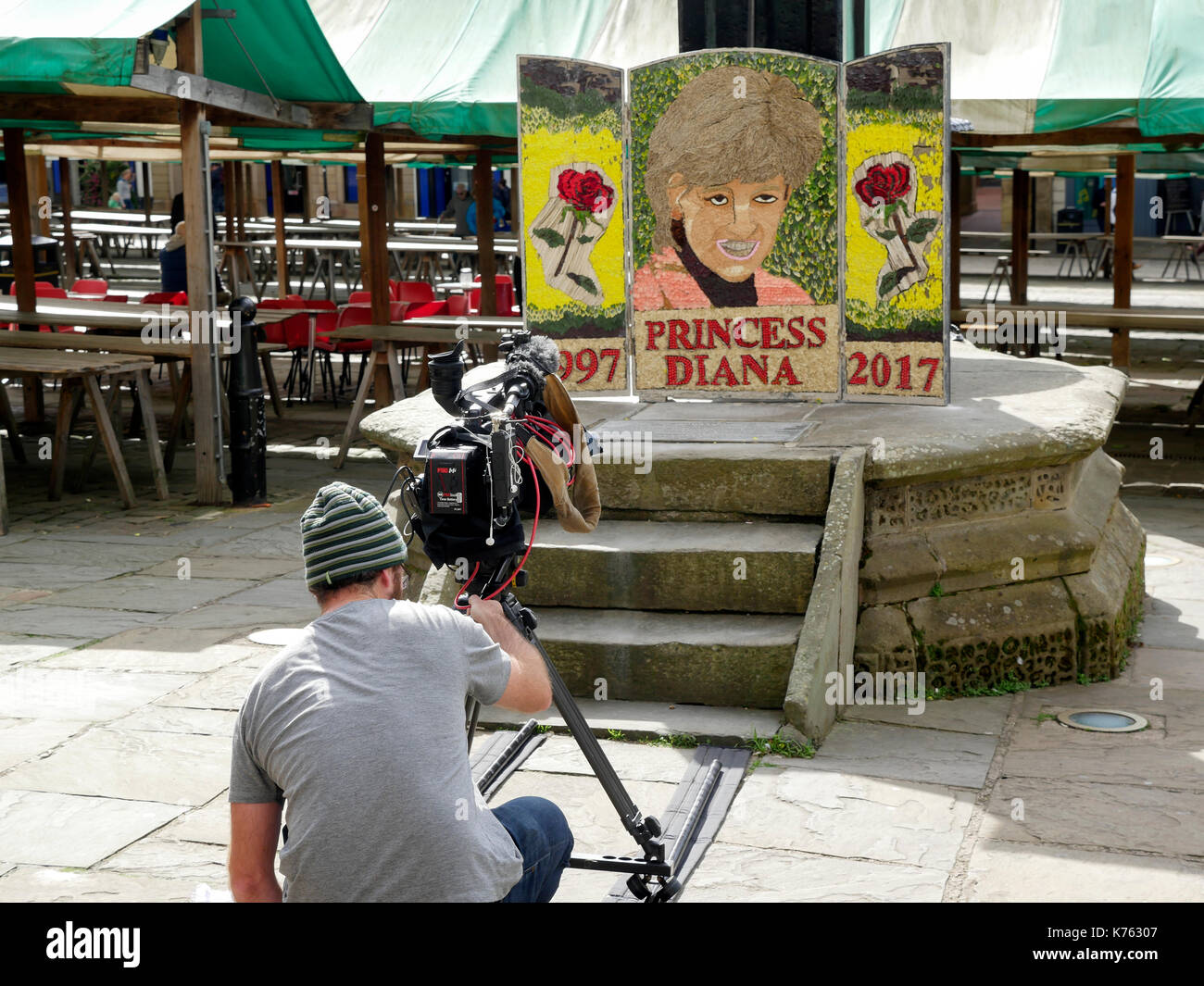 princess diana well dressing Derbyshire well dressings that live on in people's memories including THAT Princess  Diana petal picture in Chesterfield