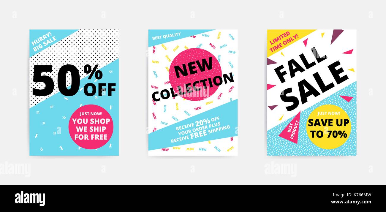 Sale banner template Stock Vector