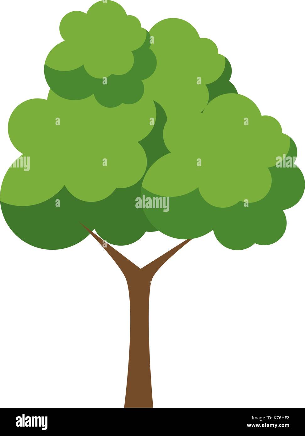 tree plant isolated icon vector illustration design Stock Vector Image ...