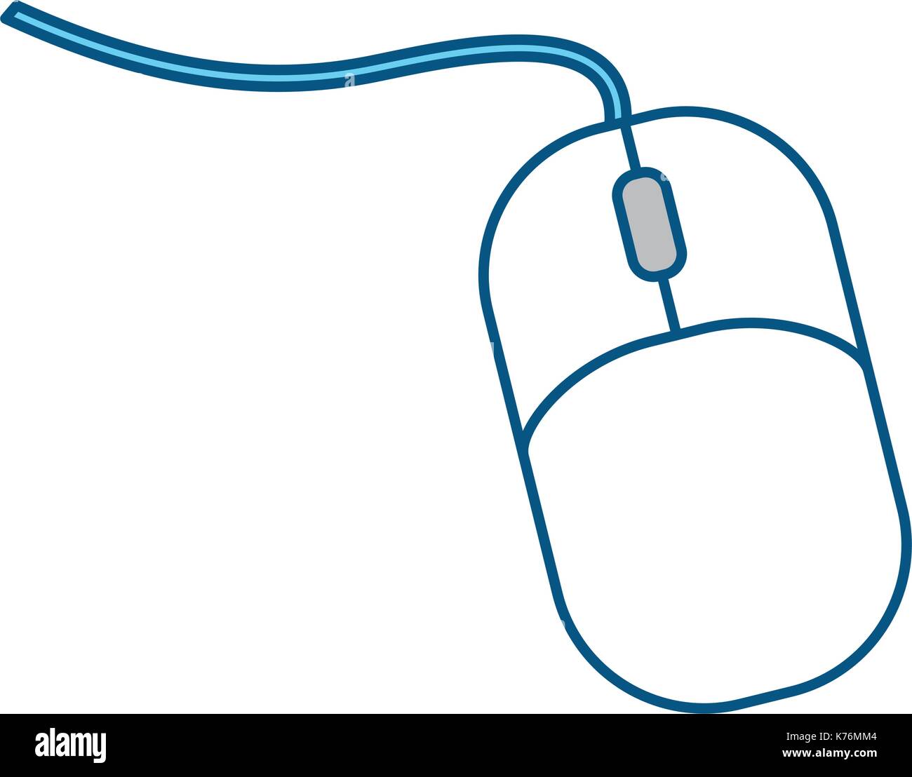 mouse device icon over white background vector illustration Stock ...