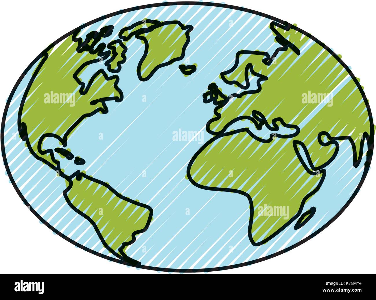 earth planet icon over white background vector illustration Stock ...