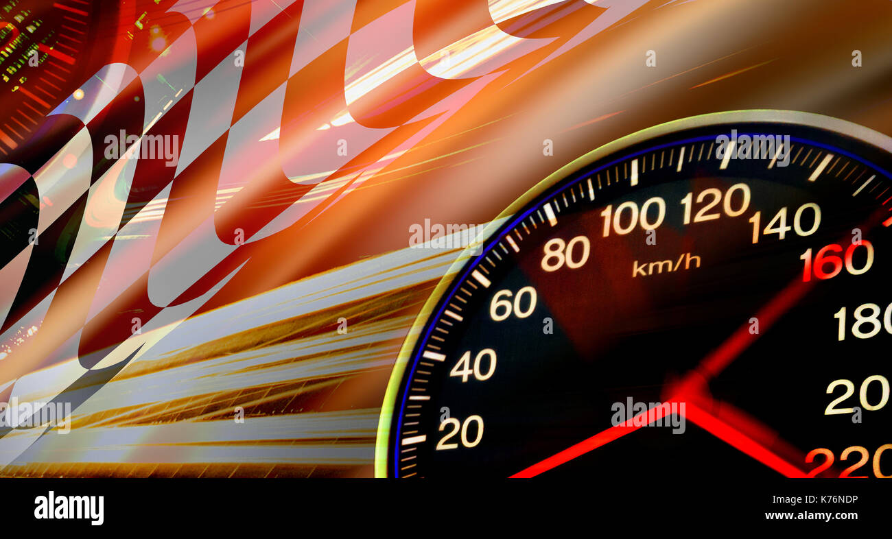 abstract speed racing background with speedometer Stock Photo - Alamy