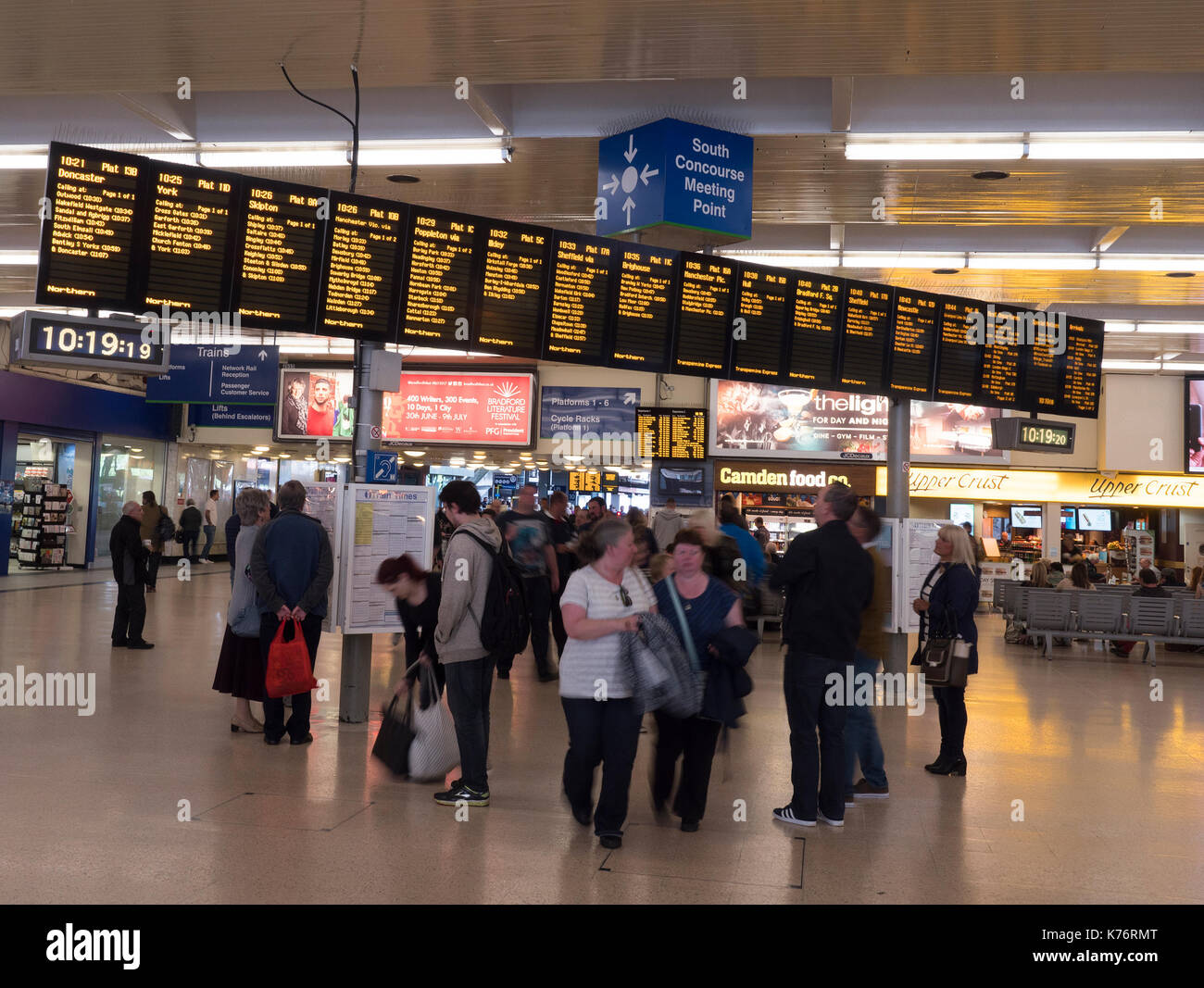 Leeds Railway Station, Leeds City Centre, Leeds, Yorkshire, England, UK